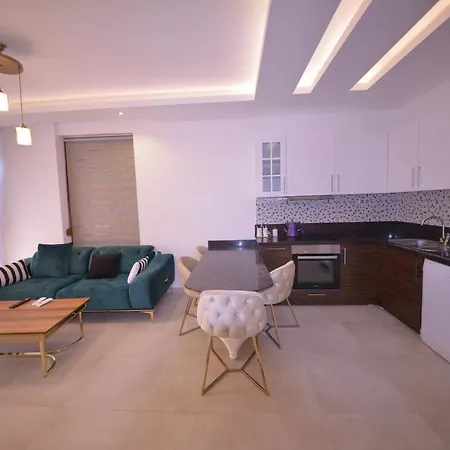 Flat With Sea View Shared Pool & Gym In Alanya Appartement *