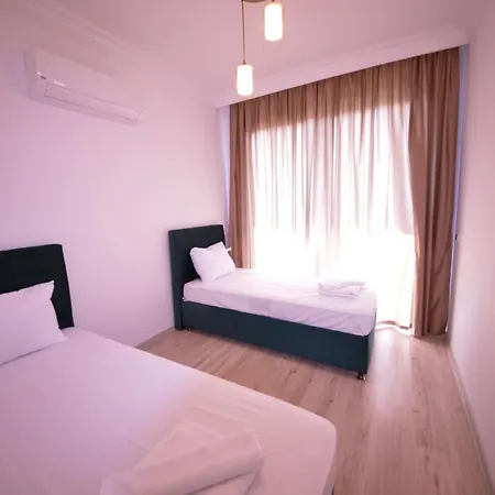 Flat With Sea View Shared Pool & Gym In Alanya *