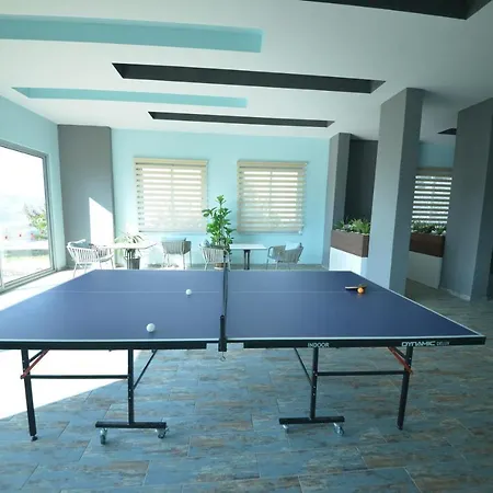 Flat With Sea View Shared Pool & Gym In Alanya Kargıcak